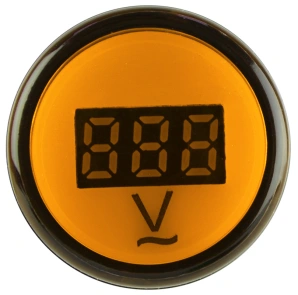 Цифровой измеритель напряжения AD22-22DVM AC 80-500В (желтый) №3