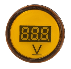 Цифровий вимірювач напруги AD22-22DVM DC 5-30В (жовтий) №4