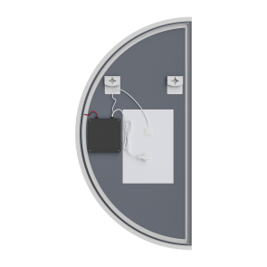 Дзеркало Mixxus Premium TOPPER MS03-60x120 (LED Touch, Anti-fog, димер (3-6,5kK)) (MP6635) №3