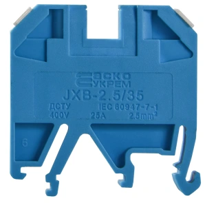 Клемник JXB 2.5/35 синій №2