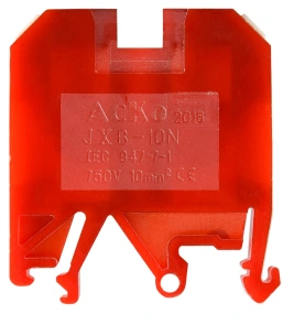 Клемник JXB 10/35 червоний №5