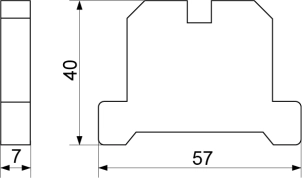 Клемник заземлення JB (ЕК) 2.5/35 №2