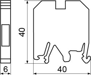 Клемник JXB 2.5/35 зелений №4