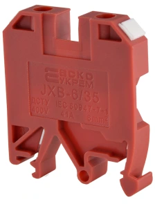 Клемник JXB 6/35 червоний №4