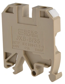 Клемник JXB 6/35 жовтий №4