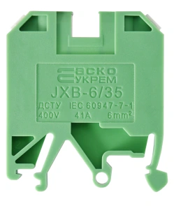 Клемник JXB 6/35 зелений №1