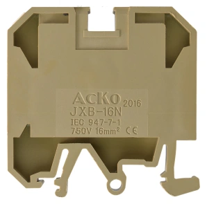 Клемник JXB 16/35 жовтий №1