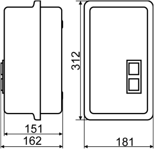 Пускач в корпусі ПМК 40 (LE1-D40) №4