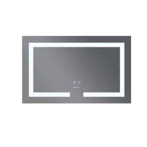 Дзеркало Mixxus HARD MR07-80x50 з LED Touch, Anti-fog, димером, регулюванням яскравості (MI6658) №4