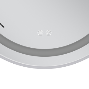 Зеркало Mixxus Premium ELLIPSE MV05-80x70-REVERSE WHITE (LED Touch, Anti-fog, димер (3-6kK)) (MP664 №2
