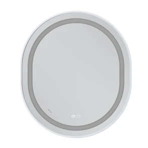 Зеркало Mixxus Premium ELLIPSE MV05-80x70-REVERSE WHITE (LED Touch, Anti-fog, димер (3-6kK)) (MP664 №5
