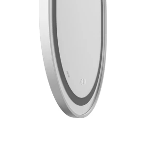 Зеркало Mixxus Premium ELLIPSE MV05-80x70-REVERSE WHITE (LED Touch, Anti-fog, димер (3-6kK)) (MP664 №10