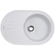 Мийка кухонна Zerix ZS-7750R-01 Біла (ZX4555) купити в Україні