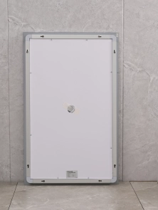 Дзеркало Mixxus HARD MR06-50x80-CASE із LED Touch, Anti-fog, димером, рег. яскравості, годинником (MI6657) №11