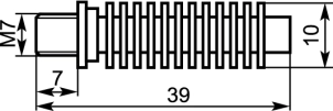 CTH-3A дюбель до SCP и SMT (100 шт.) №4