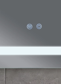 Дзеркало Mixxus STYLE MR13-90x70-REVERSE із LED Touch, Anti-fog, димером, рег. яскравості (MI6667) №3