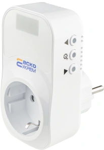 Реле контроля напряжения розеточное URate S-16 AC 230V 16A №1