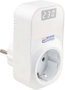 Реле контроля напряжения розеточное URate S-16 AC 230V 16A №3