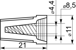 Ковпачок P73 (100шт) №3