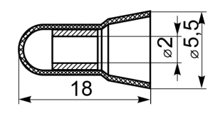 Ковпачки S-3 (100шт.) №2