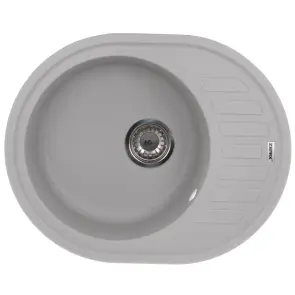 Мийка кухонна Zerix ZS-6250R-09 Сіра (ZX4551) №1