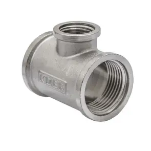 Трійник редукційний 1"х1/2"х1" ВВВ Koer KF.T100610F (KF0064) №1