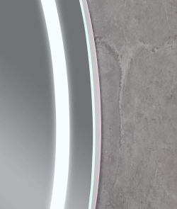 Дзеркало Mixxus PLAIN MV02-60x80 з LED Touch, Anti-fog, димером, регулюванням яскравості, годинником (MI693 №4