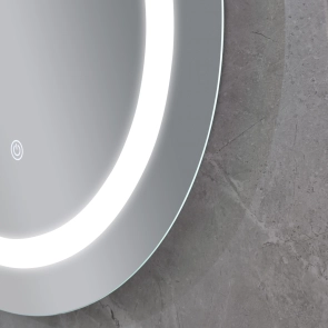 Дзеркало Mixxus PLAIN MC03-60 з LED Touch, Anti-fog, димером, регулюванням яскравості (MI6662) №5