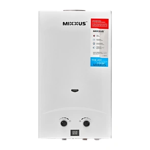 Газова колонка Mixxus GWH-0112 BASIC WHITE димохідна 12 л/хв (WH0029) №6