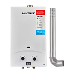 Газова колонка Mixxus GWH-0710 BASIC TURBO WHITE турбована 10 л/хв (WH0028) №3