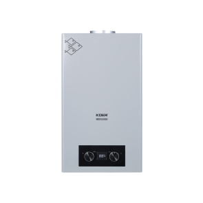 Газова колонка KOER KWH.G0110 GRAY димохідна 10 л/хв, колір сірий (KR5555) №5