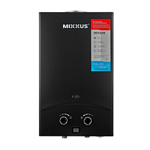 Газова колонка MIXXUS GWH-0210 BASIC BLACK димохідна 10 л/хв (колір чорний) (WH0023) №2
