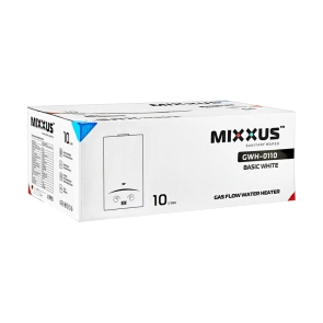Газова колонка MIXXUS GWH-0110 BASIC WHITE димохідна 10 л/хв (колір білий) (WH0022) №2