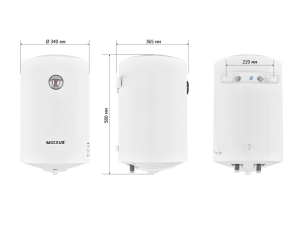 Водонагрівач "Циліндр" MIXXUS EWH-07030 ROUND WET накопичувальний 30 л, мокрий тен 1,5 kW (WH0600) №2