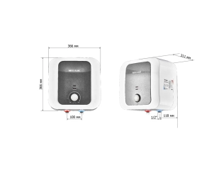 Водонагреватель "Над мойкой" MIXXUS EWH-1115 SMALL OVER накопительный 15 л, мокрый тен 1,5 kW (WH06 №4