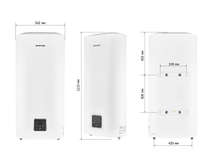 Водонагреватель "Плоский" MIXXUS EWH-10100 FLAT DRY накопительный 100 л, сухой тен 2 kW (WH0599) №2