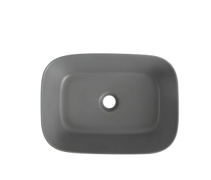 Раковина накладна Mixxus Premium DIVERSE-0116 GRAY 455x330x135mm (MP6651) №2