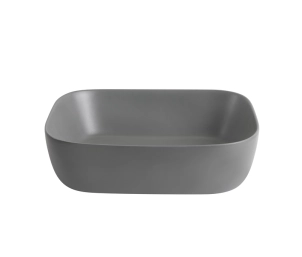 Раковина накладна Mixxus Premium DIVERSE-0116 GRAY 455x330x135mm (MP6651) №3
