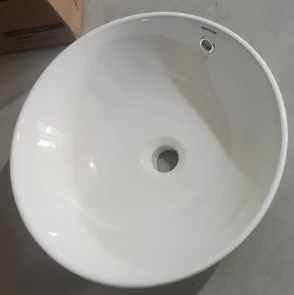 Раковина накладная Mixxus Premium ELLIPSE-0205 430х430х175mm с переливом (MP6530) №3