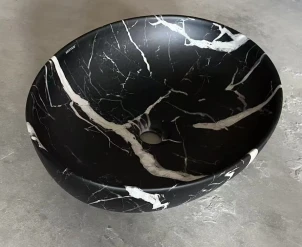 Раковина накладная Mixxus Premium ELLIPSE-0102 MARBLE 515х400х130mm (MP6552) №5