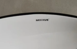 Раковина накладна MIXXUS PREMIUM ELLIPSE-0108 EDGE BLACK 400х330х145mm (MP6527) №4