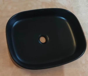 Раковина накладная Mixxus Premium BEVEL-0103 BLACK 510х370х120mm (MP6520) №7