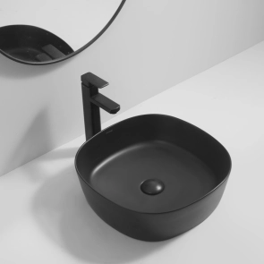 Раковина накладная Mixxus Premium DIVERSE-0106 BLACK 440х440х140mm (MP6538) №3