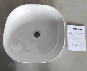 Раковина накладна MIXXUS PREMIUM DIVERSE-0105 425х425х145mm (MP6535) №4