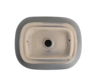 Раковина накладная Mixxus Premium DIVERSE-0115 GRAY 490x395x135mm (MP6650) №3