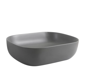 Раковина накладная Mixxus Premium DIVERSE-0115 GRAY 490x395x135mm (MP6650) №4