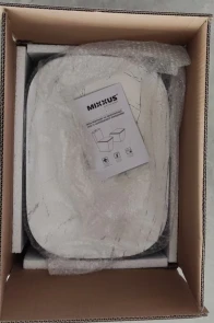 Раковина накладна MIXXUS PREMIUM DIVERSE-0112 MARBLE-BLACK 455х325х135mm (MP6541) №5
