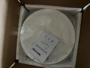 Раковина накладная Mixxus Premium WAVE-0102 MARBLE 370х370х130mm (MP6528) №5