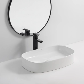 Раковина накладна Mixxus Premium BEVEL-0105 610х375х120mm (MP6524) №8
