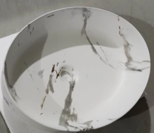 Раковина накладна MIXXUS PREMIUM ELLIPSE-0104 MARBLE 550х415х140mm (MP6554) №6